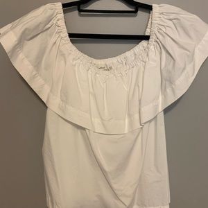 Aritzia off the shoulder blouse